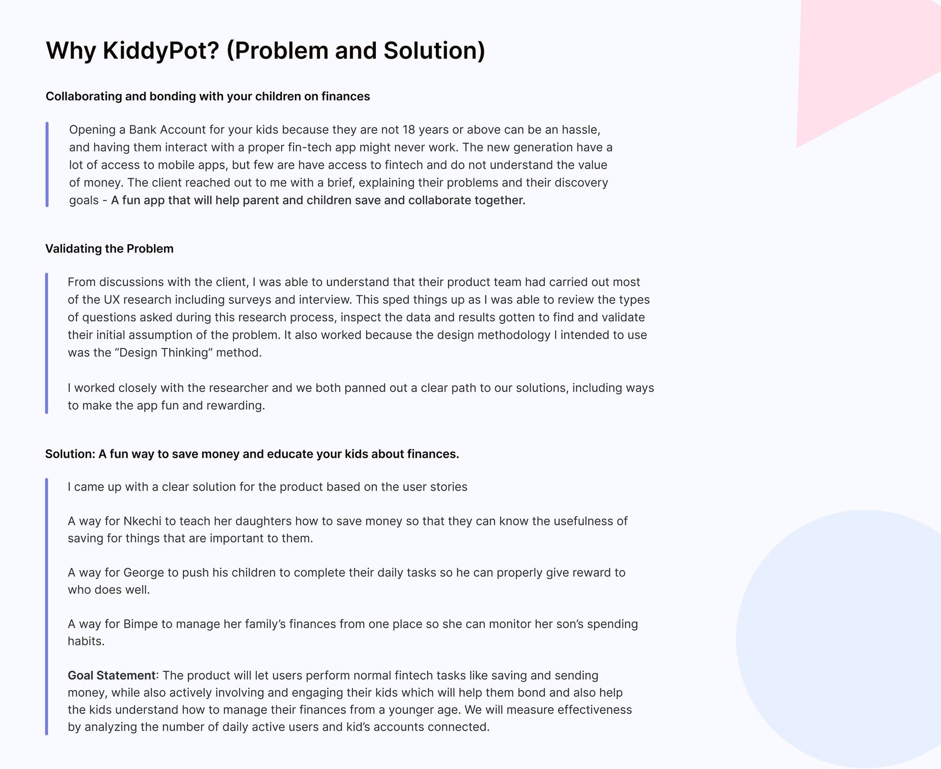 KiddyPot research
